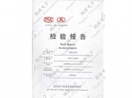 框架式灯杆检验报告