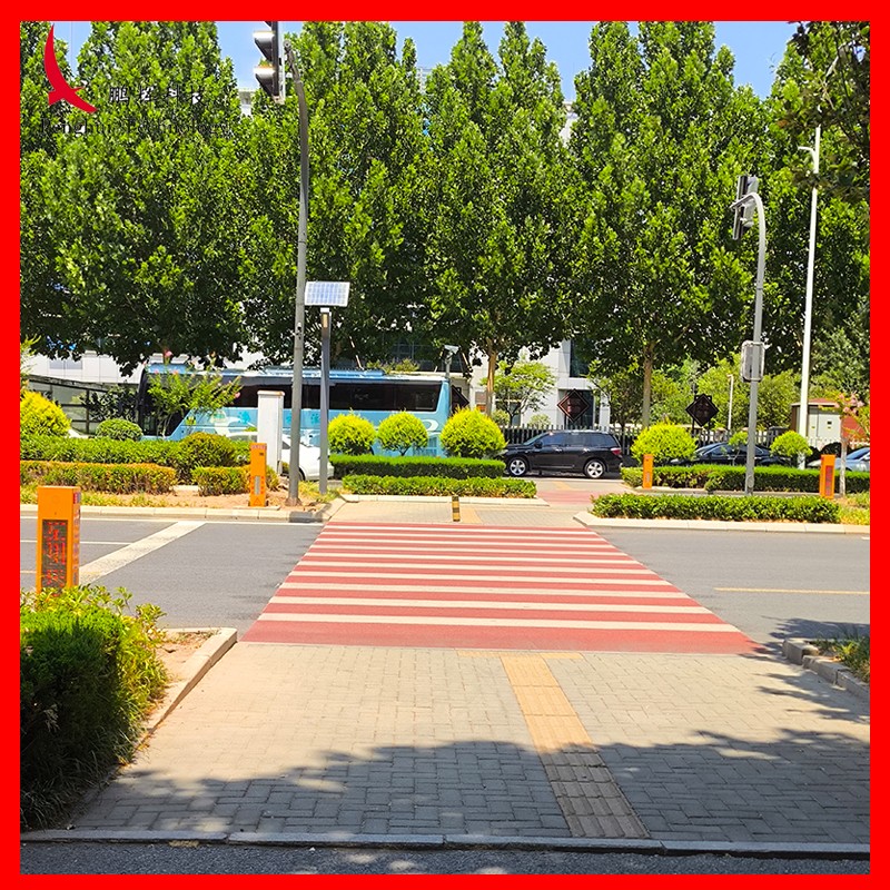 智慧斑马线人行激光柱